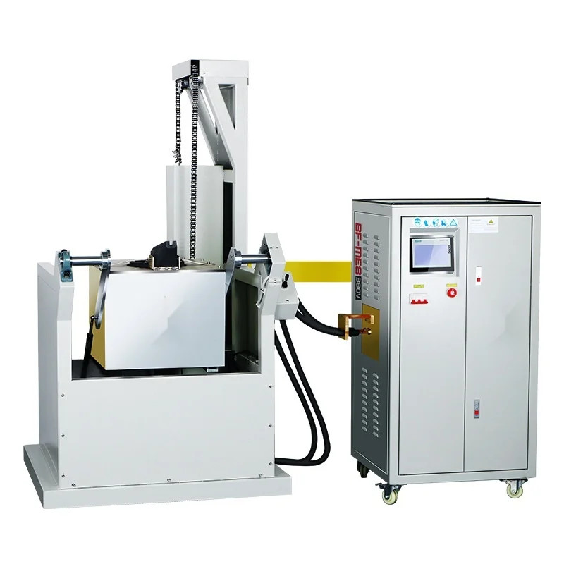 Electric Chain Tilt Split-Type Induction Furnace Metal Melting Large Capacity Equipment Direct