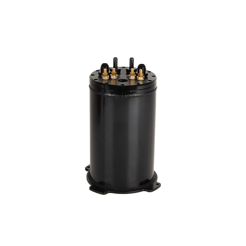 

Automobile Modification Thickened Aluminum Alloy Auxiliary Oil Pot 2.8L Drum Fuel Pressure Regulating Tank Fuel Pump