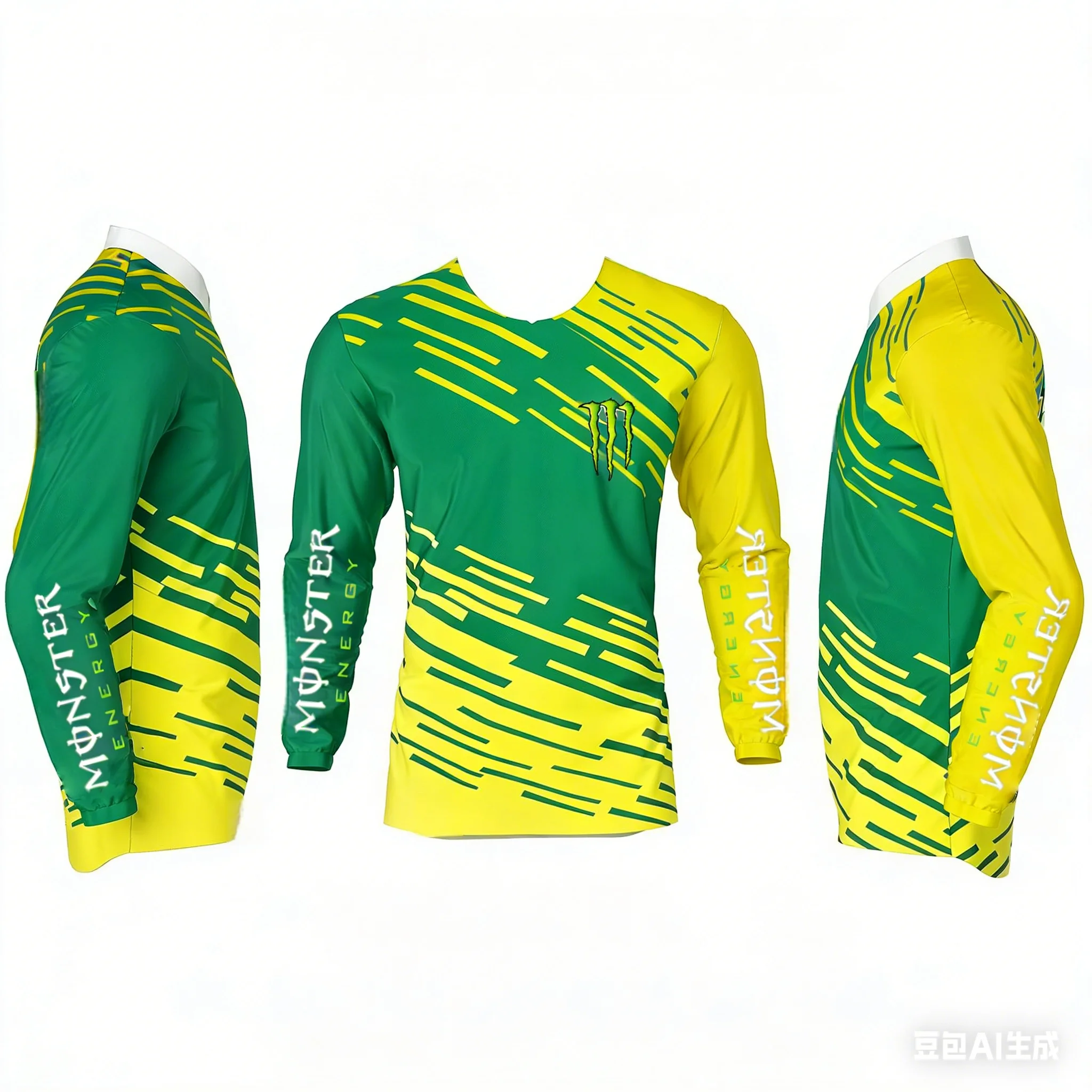 

Футболка с длинным рукавом Cyber-striped Energy 3D Print Monster High-saturation, привлекательная, идеально подходит для езды на велосипеде и мотоцикле.