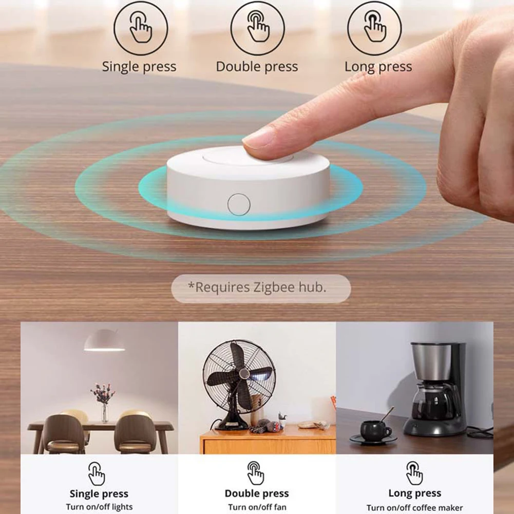 

Smart Home Touch Sensor Remote Control Wi Fi Devices Weight IFTTT Wi Fi Scene Fi Devices Low Battery Notification