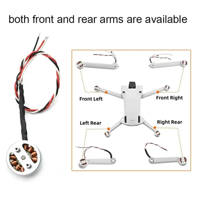 [NEW!A25P】 Motor Replacement For DJI Mini 3 Pro/Mini 4 Pro Drone Repair Parts Accessories