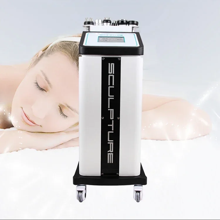 Professional 6 in 1 Cavitation Vacuum Body Slimming Machine Cavitation Lipolaser System Fat Removal Weight Loss Machine