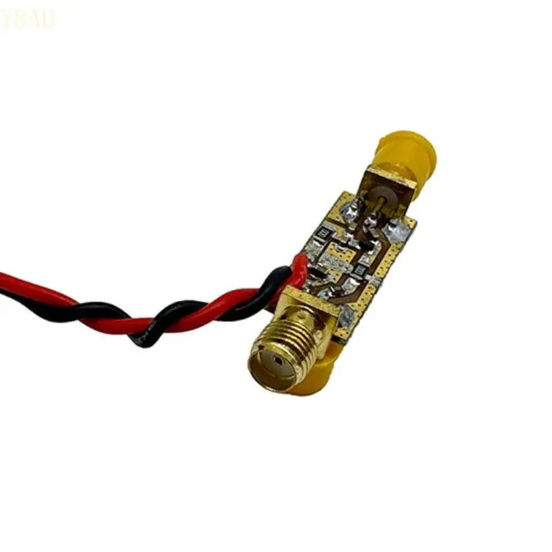 Y8AD WideBand Amplifier RF Amplifier Module Amplifier Board Module Broadband BiasTee 10MHz-6GH SMAThread High Frequency