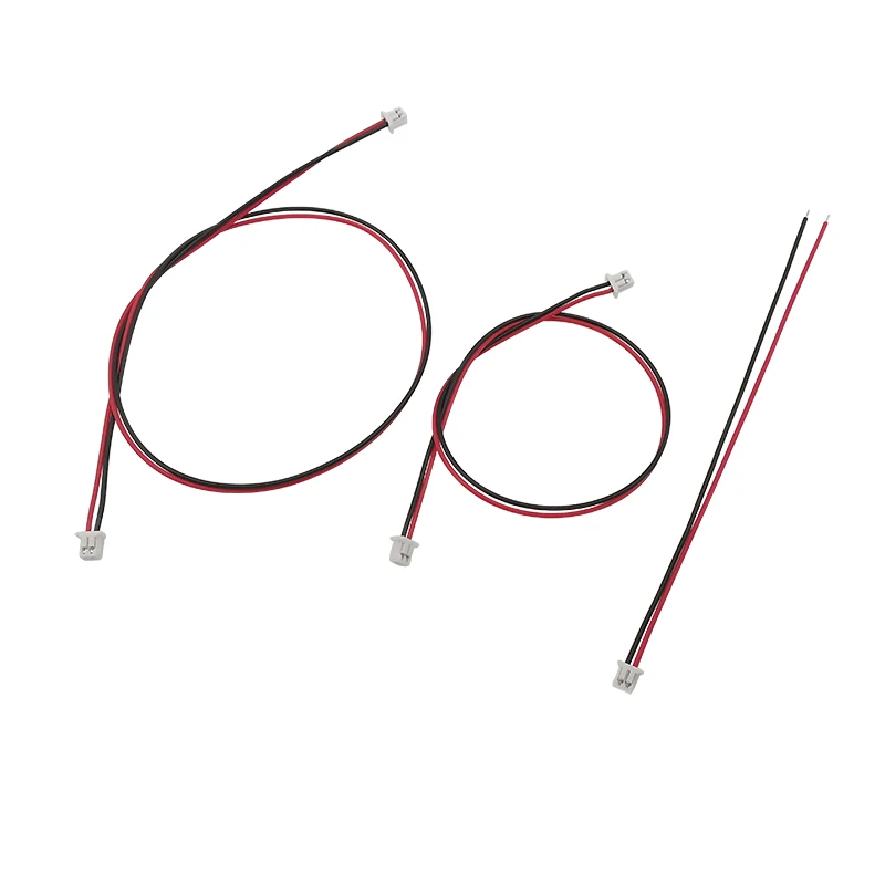 10Pcs Mini JST 1.25mm Pitch Connector Double / Single ended 2/3/4/5/6/8 Pin JST 1.25mm Plug with 28AWG Wires Cable 10/15/20/30CM view 2