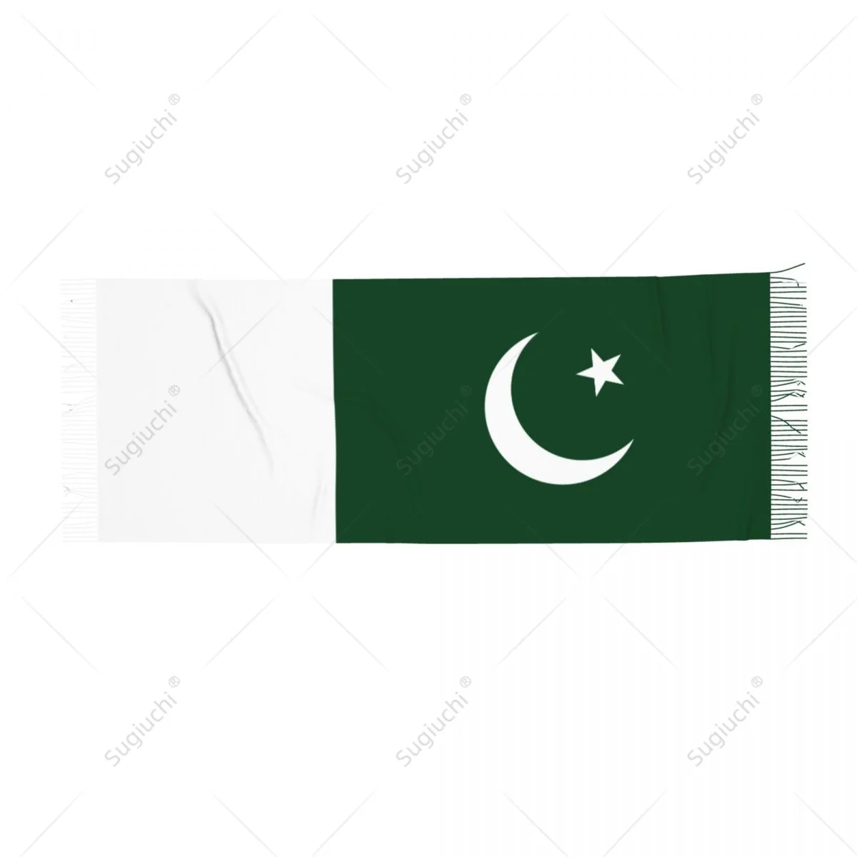 Pakistan Flag Scarf Pashmina Warm Scarves Shawl Wrap Hijab Spring Winter Multifunction Unisex