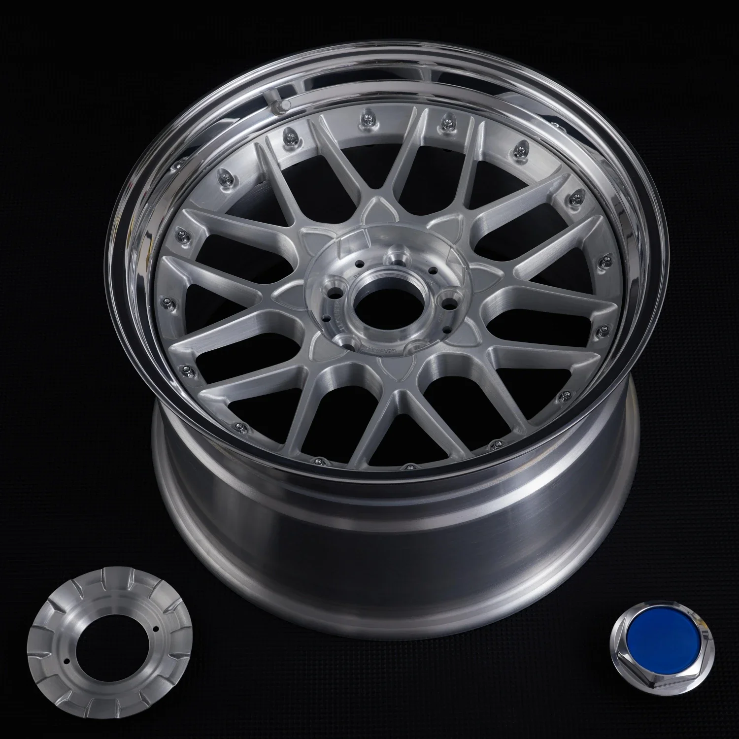 Rs2 Forged 3 Piece Wheels 16 17 18 19 Inch Staggered 5x112 5*120 Alloy Racing Wheels Rims Felgen for BMW E30 E36 E46 F30 G20