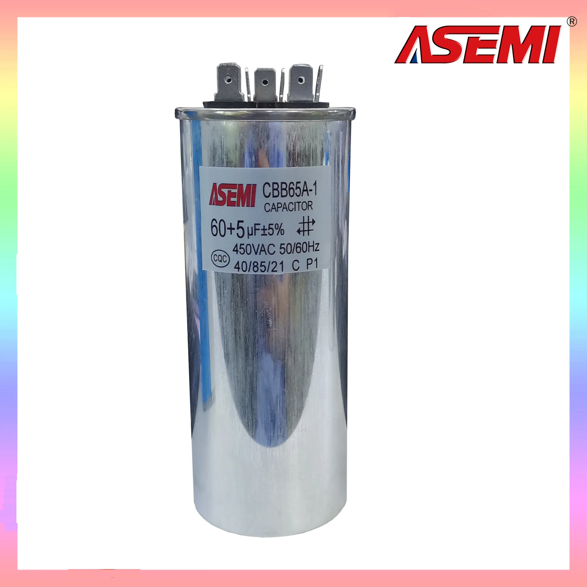 CBB65 450V AC 60uF+5uF 25+5uf 30+2uf Motor Capacitor Air Conditioner Compressor Start Capacitor