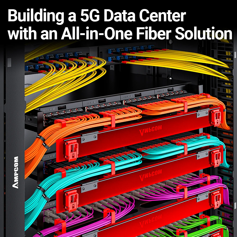 AMPCOM SC to SC UPC OM4 Волоконно-оптический патч-кабель 40G Многорежимный дуплекс, 50/125 мкм, наружный диаметр 2,0 мм, LSZH OFNR, 1-100 метров