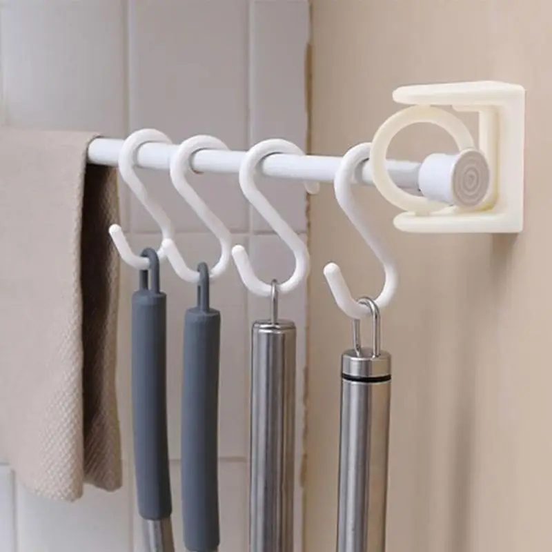 8Pcs Smooth 360 Degree Rotating Curtain Rings For Easy Glidings And Practical Use Home Decors Bathroom Curtain Circlet D2RD