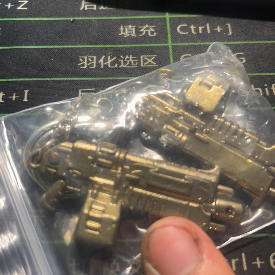 In Stock Bolter Figure Game Peripheral Metal Model KeychainDesktop Decoration Pendant Birthday Gifts Toys Can Be Wholesaled