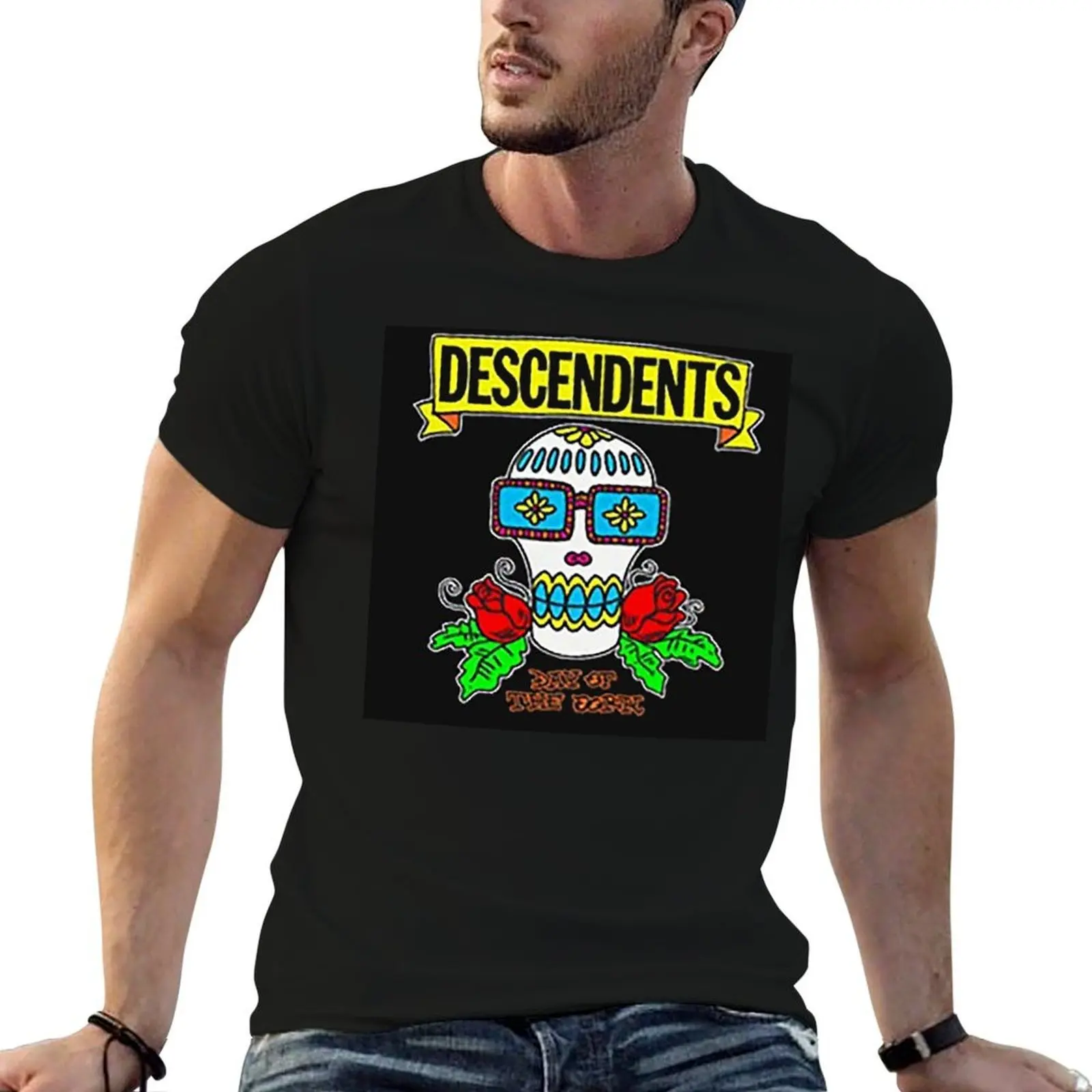 Top Descendents T-Shirt gifts for boyfriend funny shirt cotton mens t shirts casual stylish