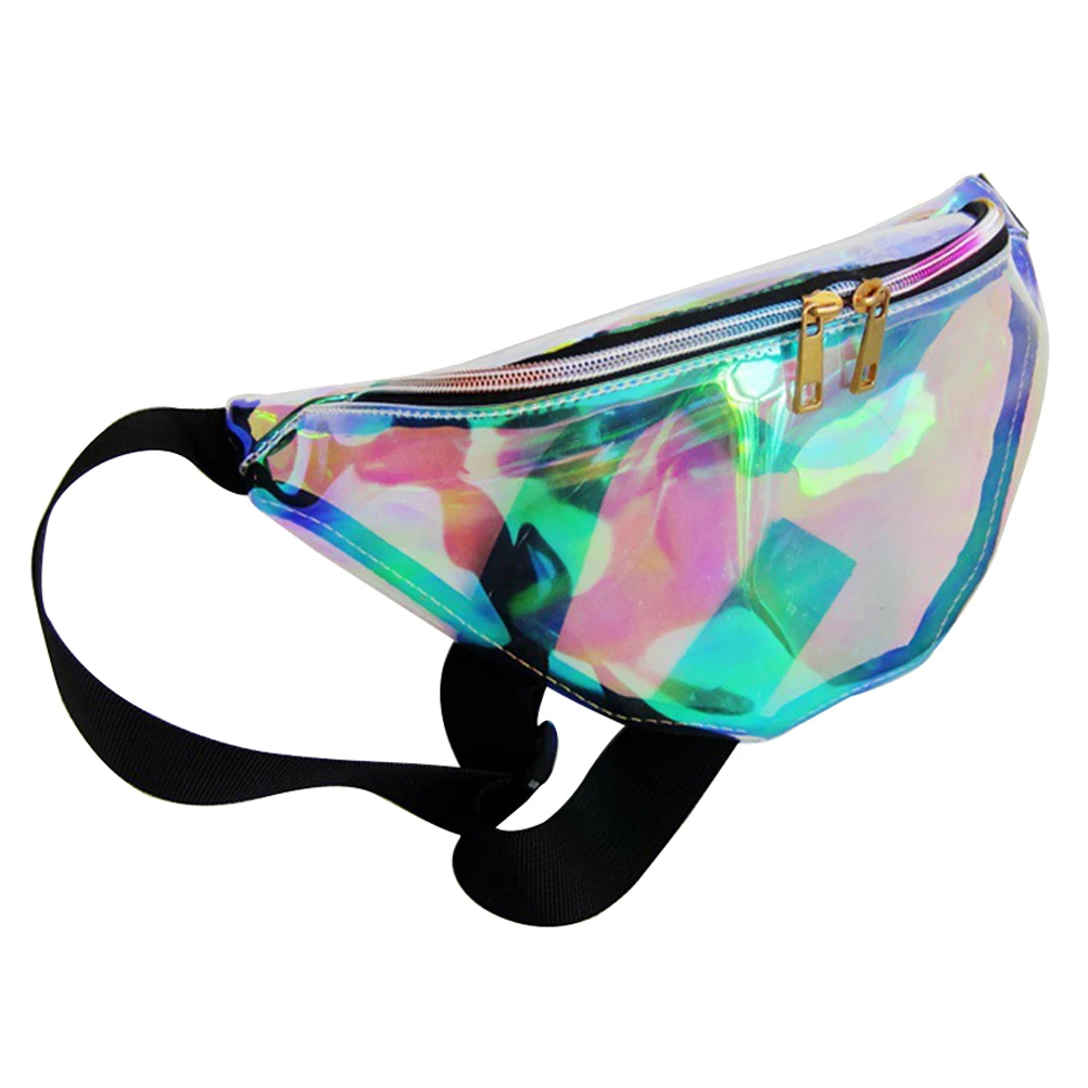 

Waist Bag PU Material Non Slip Crossbody Belt for Gym Running Sports Beach Travel Storage Zipper Closure waist pack sports