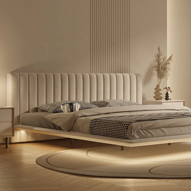 5 Star Complete Luxury Modern Solid Wood King Size Double Bed Furniture Set for Hotel Bedroom - view 5