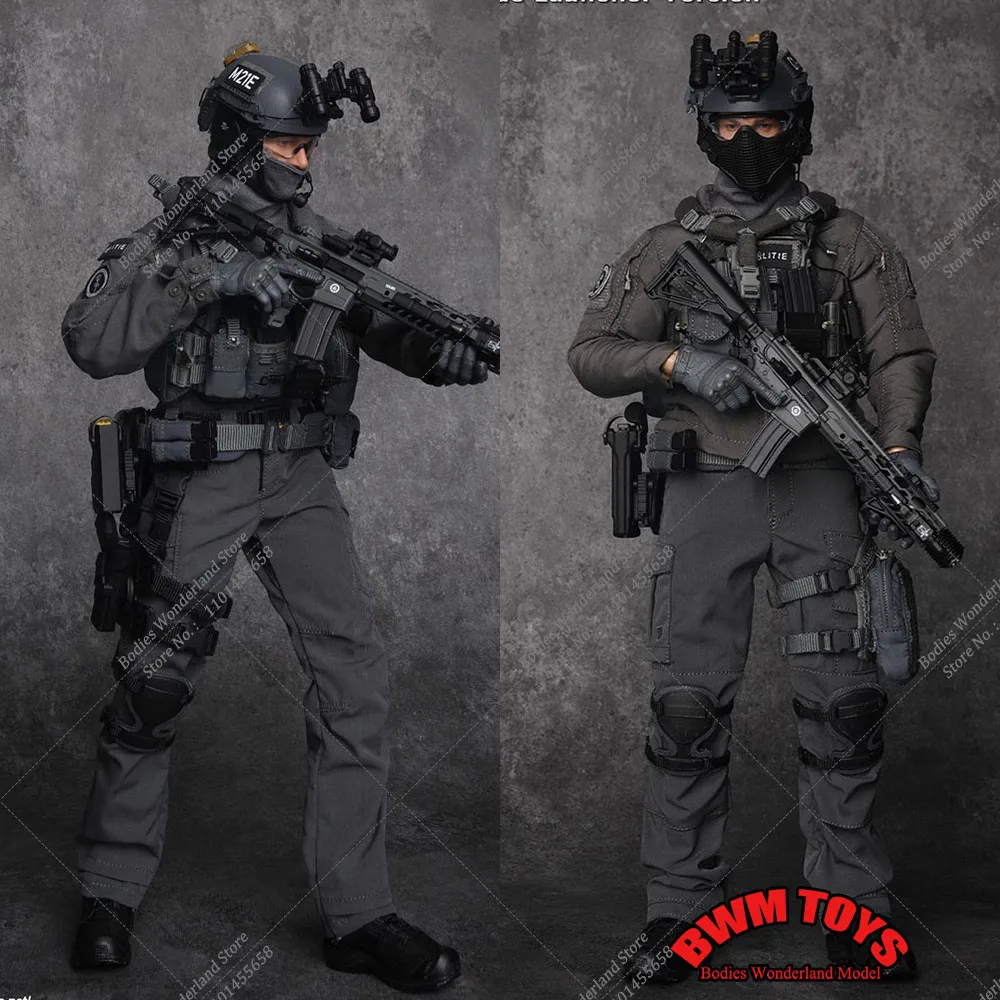 Easy&Simple ES 1/6 Scale DUTCH DSI 26058R AB Dienst Speciale Interventies Riot Shield Grenadier Male Solider Action Figure Doll