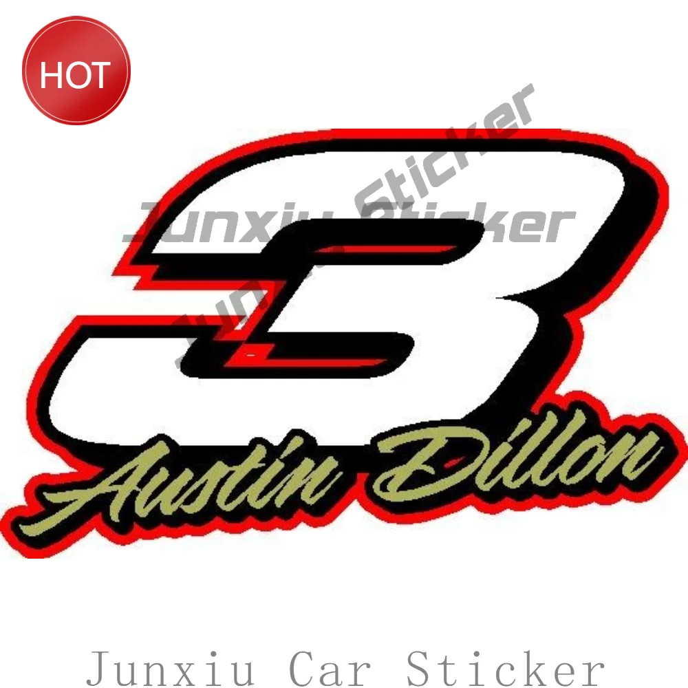 3 2026 Vinyl Window Decal Racing Sticker Cool Silver Vinyl Decal Waterproof For Truck Window Bumper Sticker Decor Vehicle