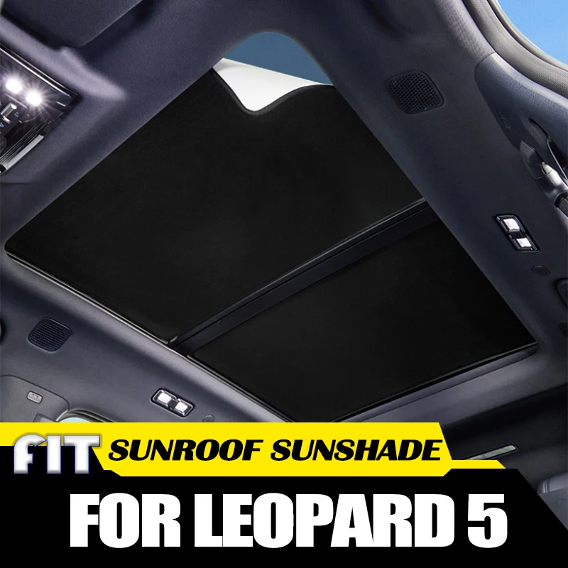 

Car Sunroof Sunshade Suitable for BYD Equation Leopard 5/8 Auto Electrostatic Adsorption Roof Sun Protection and Insulation
