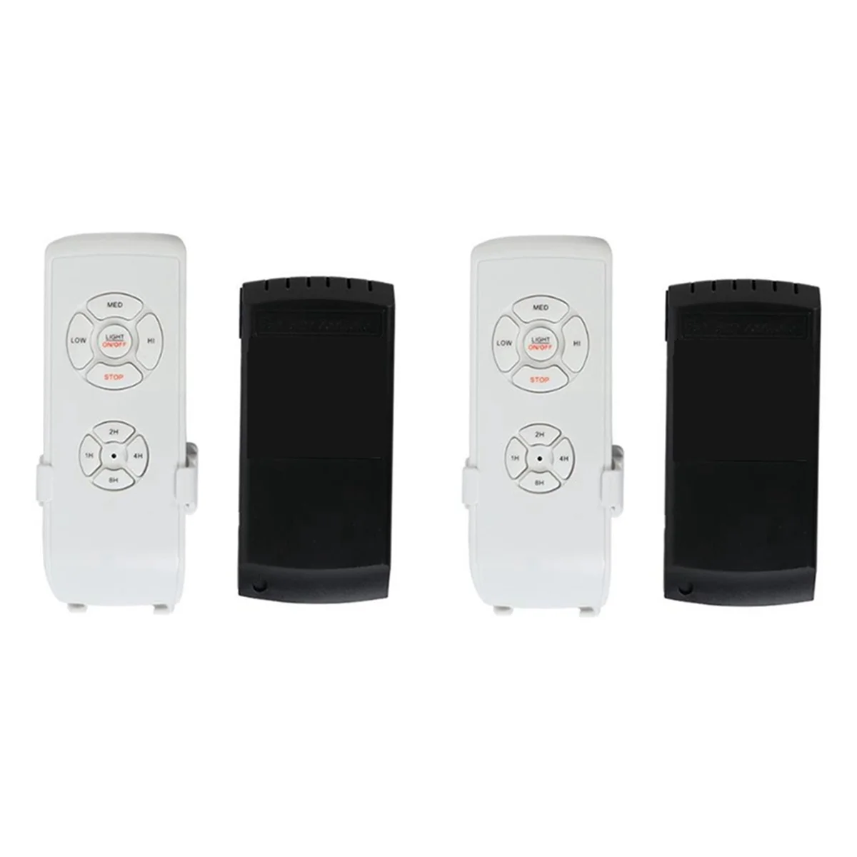 FFYY-Ceiling Fan Remote Control Kit, Universal Small Size Ceiling Fans Light Remote, Speed, Light & Timing Wireless Control