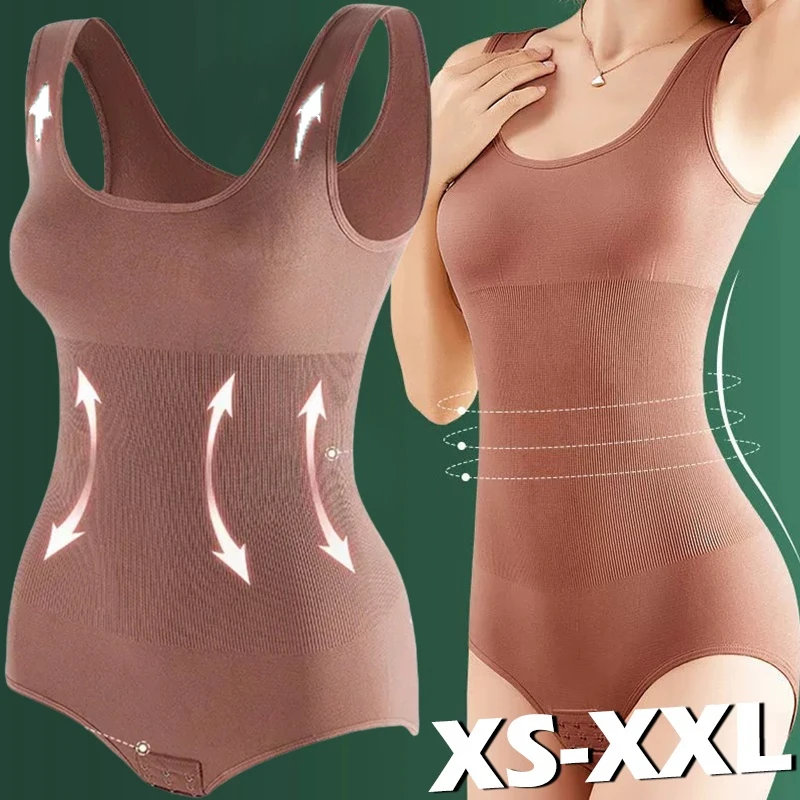 Female Bodysuit Women Slimming Shapewear Corset Reducing Body Shaper Modeling Underwear Tummy Control Panties Briefs 35-110kg