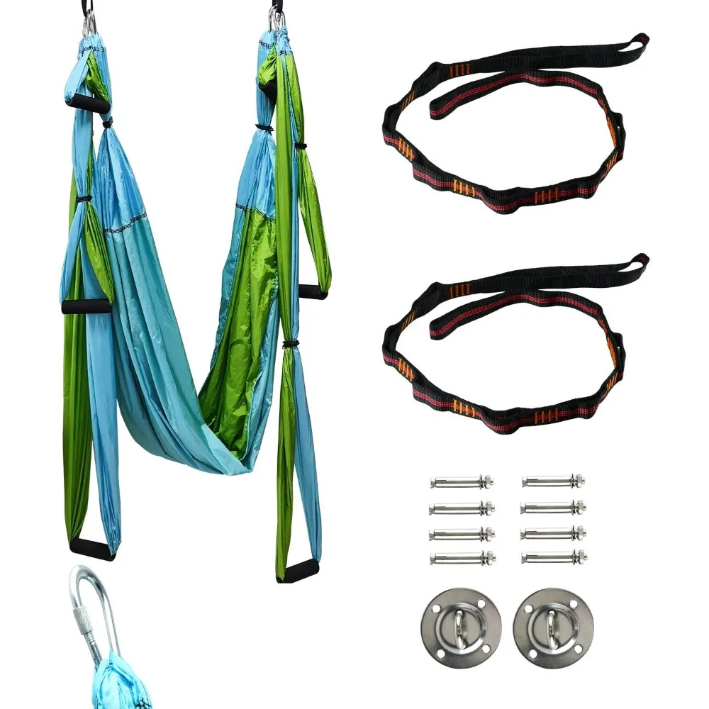 

Aerial Yoga Swing Kit Body Hammock Yoga Swing Rigging for Antigravity Yoga Sling Inversion Hanging Equipment