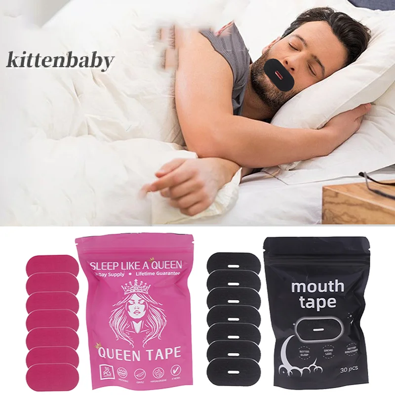Stop Snoring Patch Nose Breathing Correction Improve Sleeping Promoting Better Breath Portable Night Sleep Mouth Orthosis Tape
