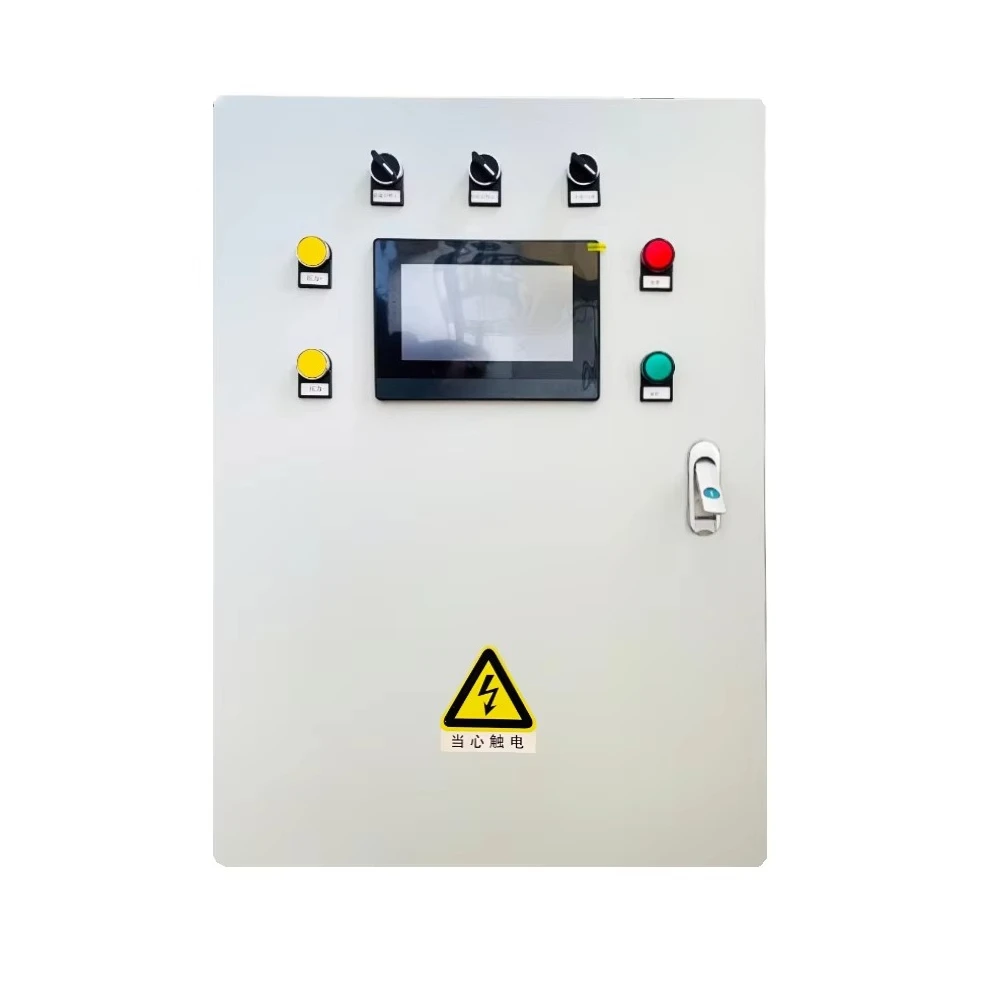 

Vfd Control Board Panel Organized Wiring Motor Speed Controller Solar Pump Vfd Control Cabinet with Plc