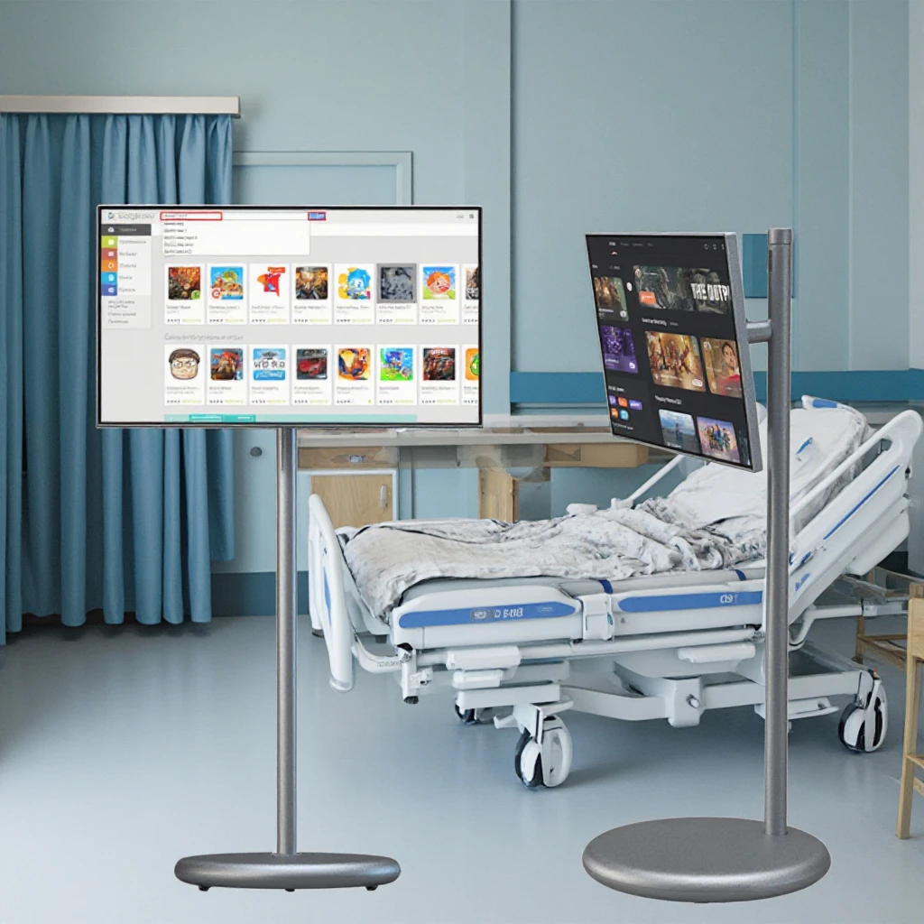 Televiseur Portable Smart Tv Android 15 éCran Lcd Mobile Intelligent éCran Tactile Tv Portable 6 Gb + 128 Gb Tv Sans Fil TéLéVision Intelligente