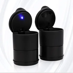 Auto tragbare Unterstützung des Autos, Plastikbecher, Flammhemmungs -Zigarette, LED -Aschenbecher, Auto -Hülle, Raucherzubehör, 2PCS 6 Hauptverkäufe Vaper -Zigarette - №5