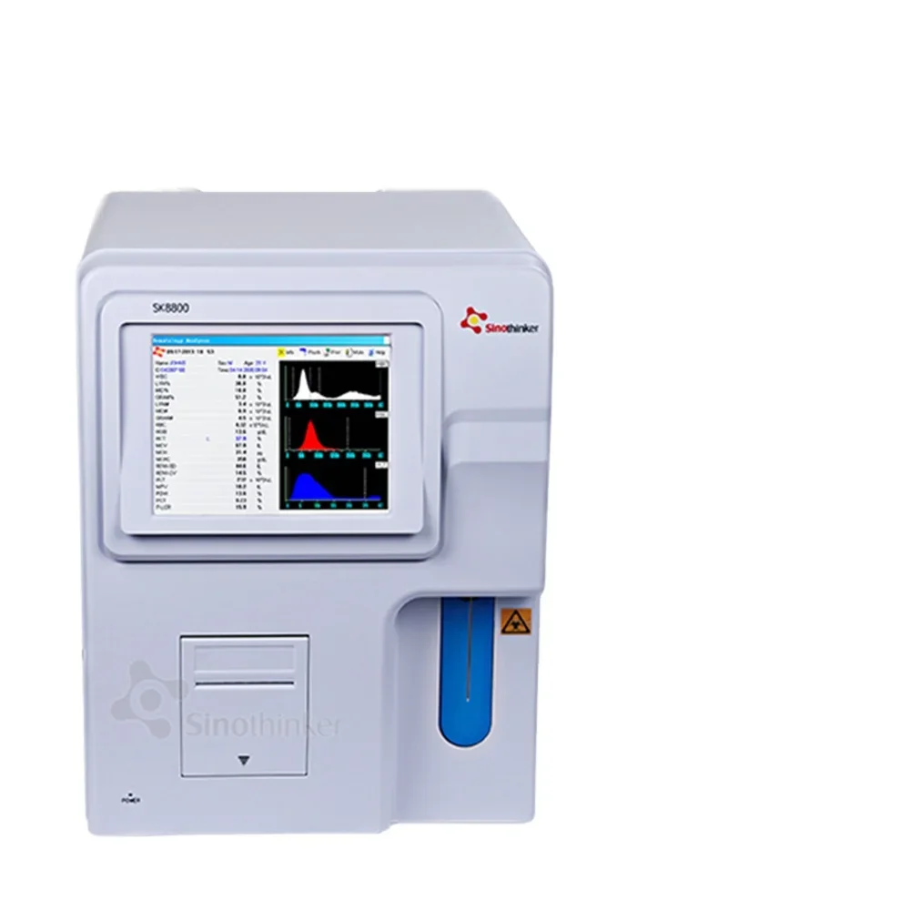 Sinothinker Clinical Full-Auto Hematology Mindray 3 Part Laboratory Blood Analyzer Machine Cell Counter Hematology Analyzer