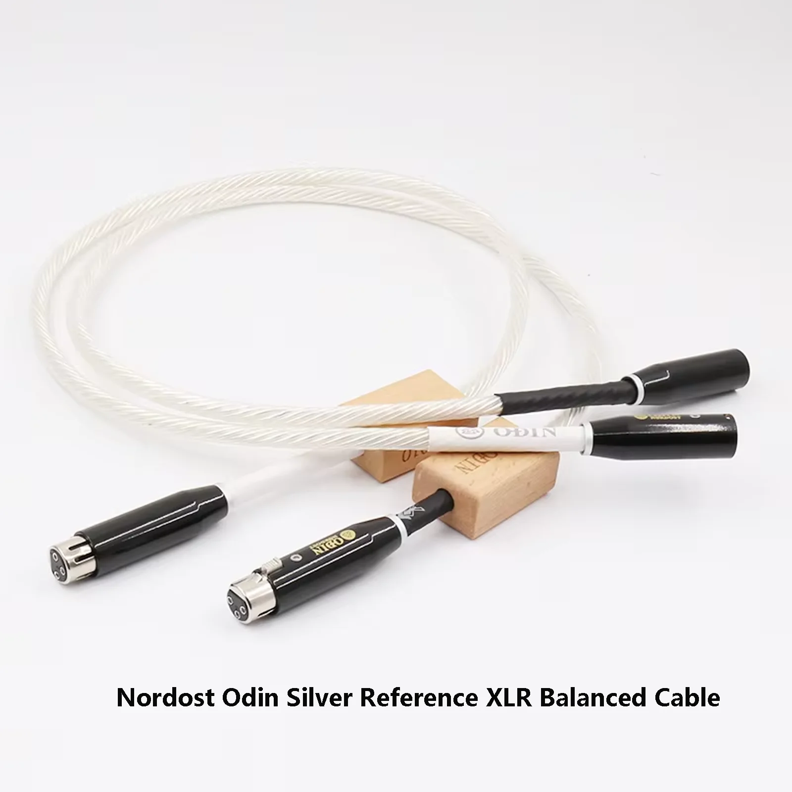 

Серебристый эталонный кабель XLR Nordost Odin — посеребренный сбалансированный соединитель для Hi-End CD/усилителя