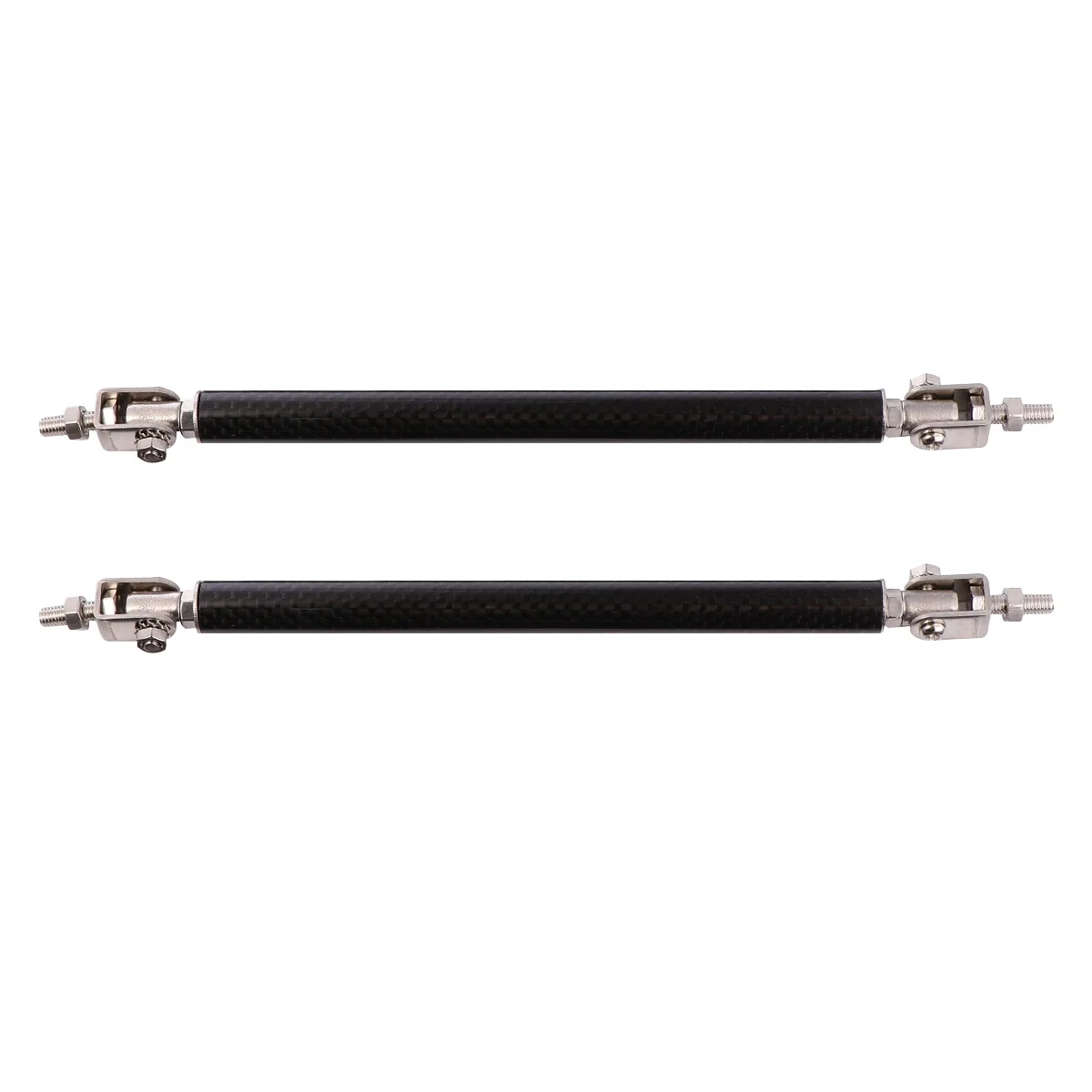 

2PCS Carbon Pull Rod Durable Decorative Surround Tool Carbon Fiber Pull Rod Flexible Installation Universal Cars Car Bar