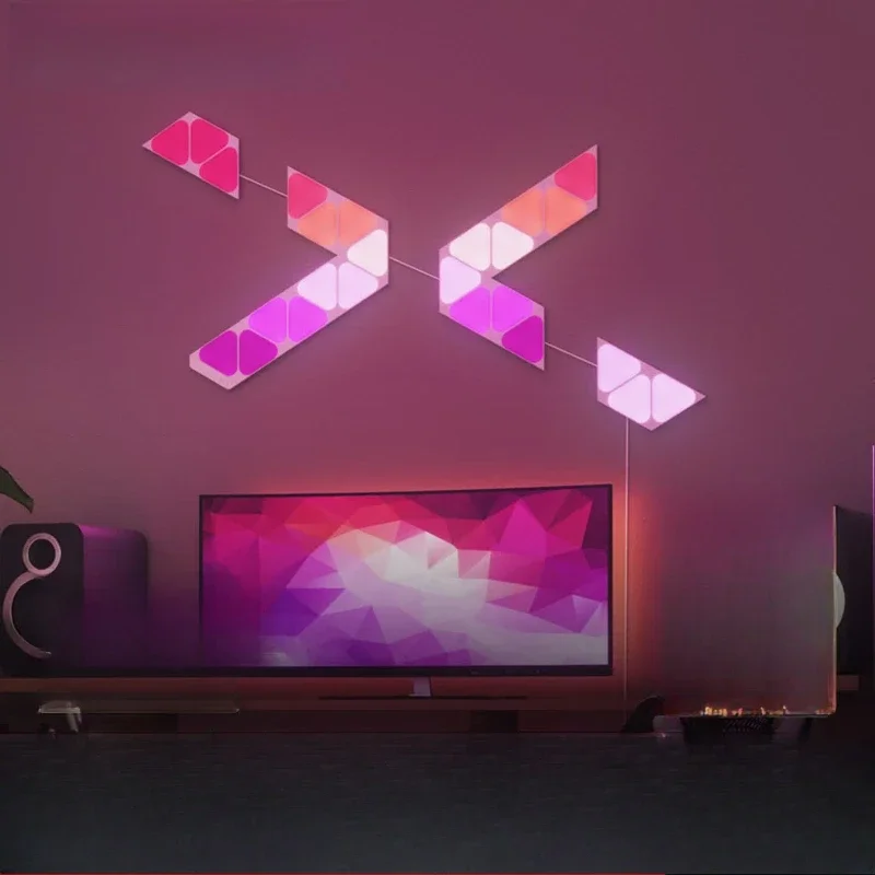 Nanoleaf intelligent strange light board mini triangle light 10 pieces expansion pack (excluding power supply and controller)