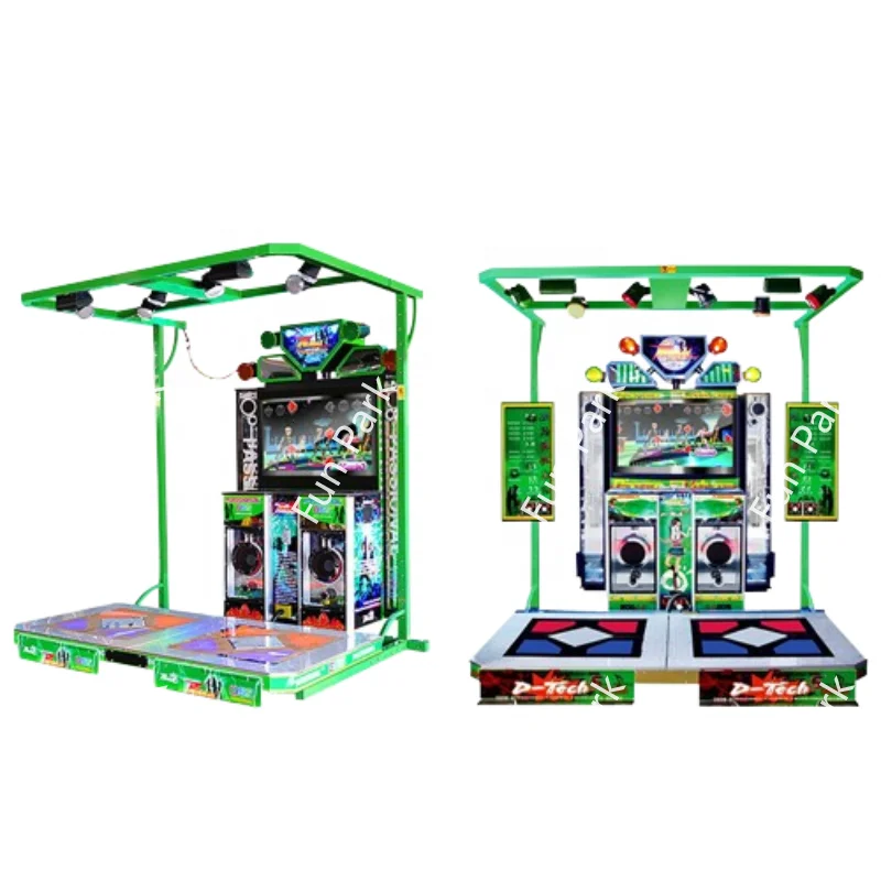 47 Inch LED High Quality Stereo Sound Dance With Joy Coin Music operated dance machine for Game Center