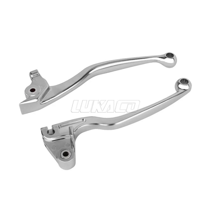 Chrome Motorcycle Brake Clutch Lever Handlebar Moto Accessories For Yamaha VStar Drag Star XVS 400/650 XVS 1100 99-09 96/16