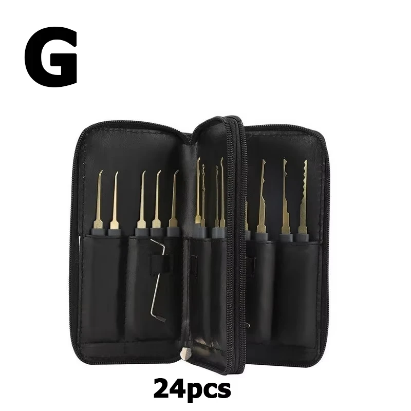 Handwerkzeuge Leder-Verpackung 10Stk/14Stk/15Stk/17Stk/24Stk – Detail 12
