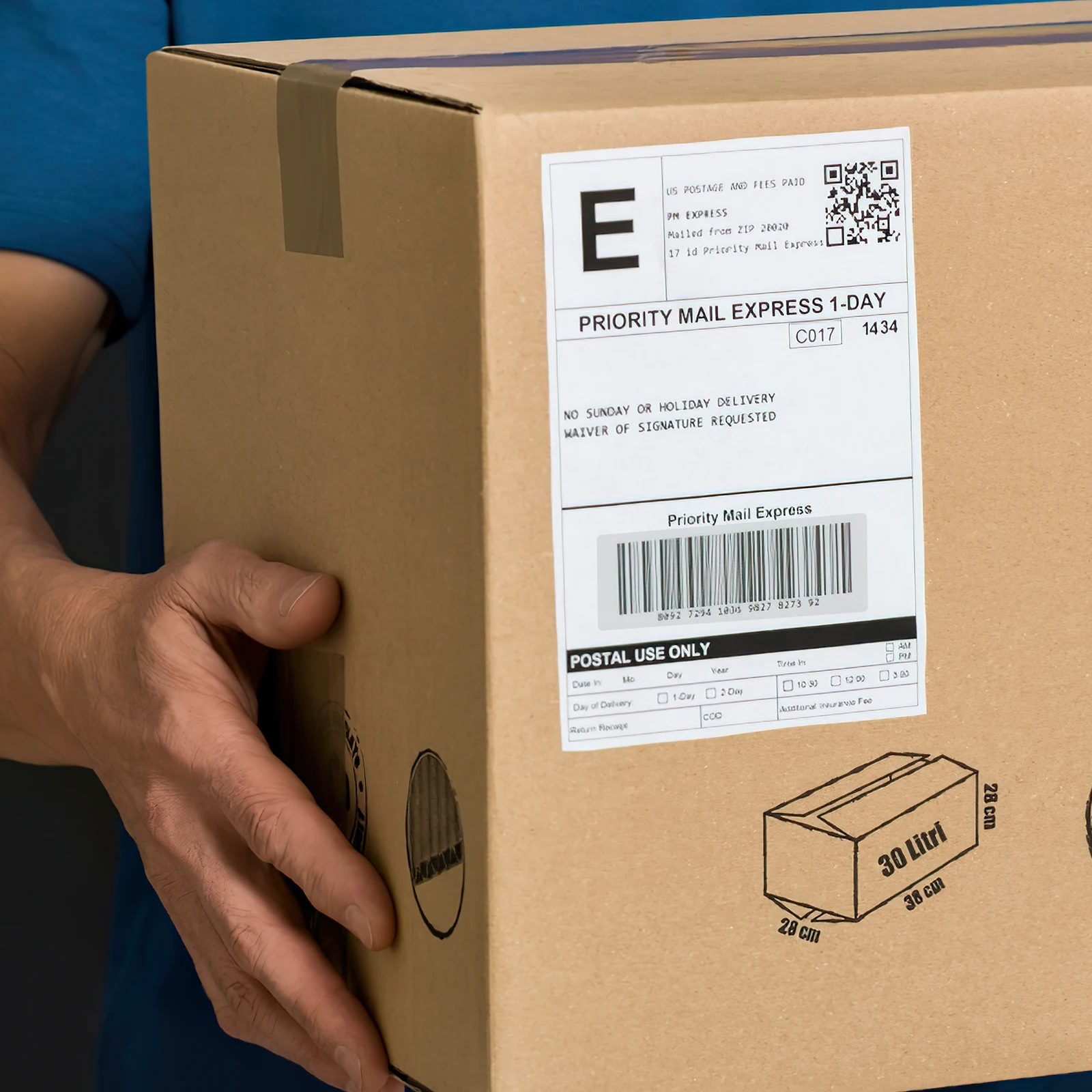 

500Pcs Barcode Label Protectors Clear PVC Stickers Waterproof Scratch Resistant for Books Office Libraries Retail Boxes