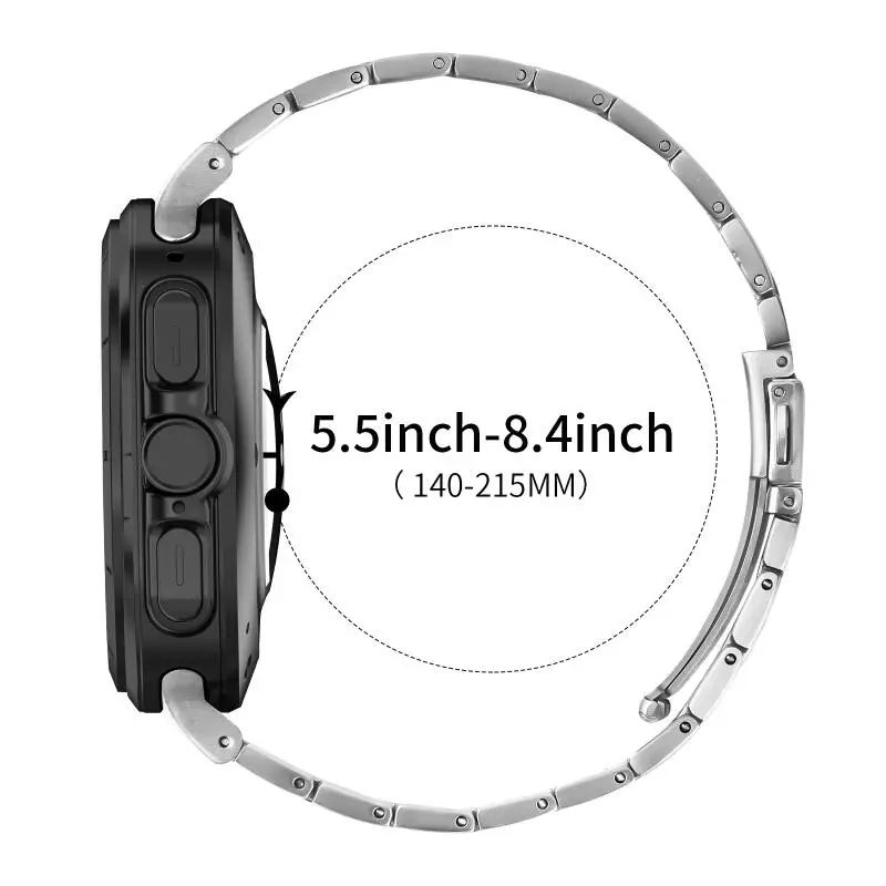 Stainless Steel Strap For Samsung Galaxy Watch Ultra 47mm No Gaps Replacement Bracelet For Samsung Galaxy Watch 7 Ultra 47mm image 4