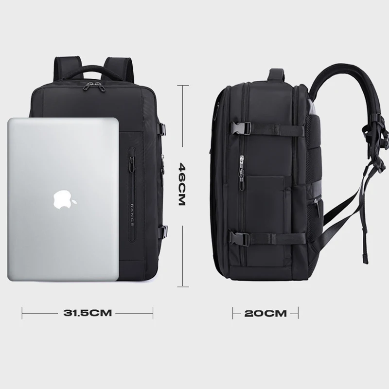 35l Laptop Multifunctionele Reisrugzak Mode Studentenboekentas Waterdichte Zakelijke Rugzak Usb Opladen Schoudertas Mochila