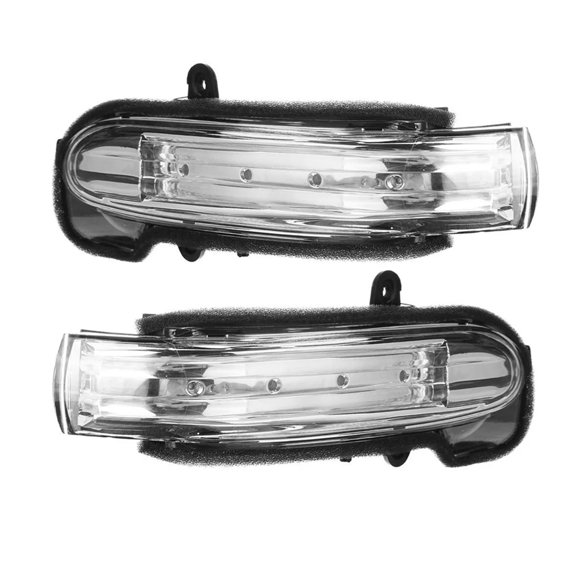 Indicatore di direzione di retromarcia sinistro + destro specchietto retrovisore luce laterale per Mercedes-Benz 03-07 C W203 A2038201521 A2038201621