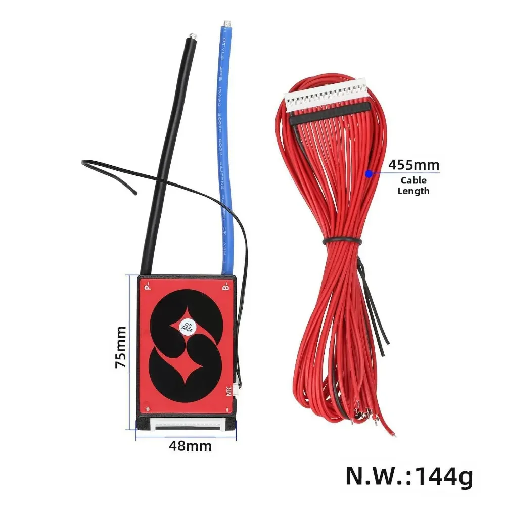 Lithium Battery Protection Board For Electric Scooters And E-Bikes Balanced Charge Discharge Safety 48V 60V