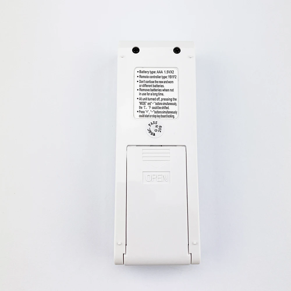 Original Remote Control YB1F2 Compatible for TOSOT Air Conditioner Models YB1F2F YB1FA YB1FAF YB1F YB1FF