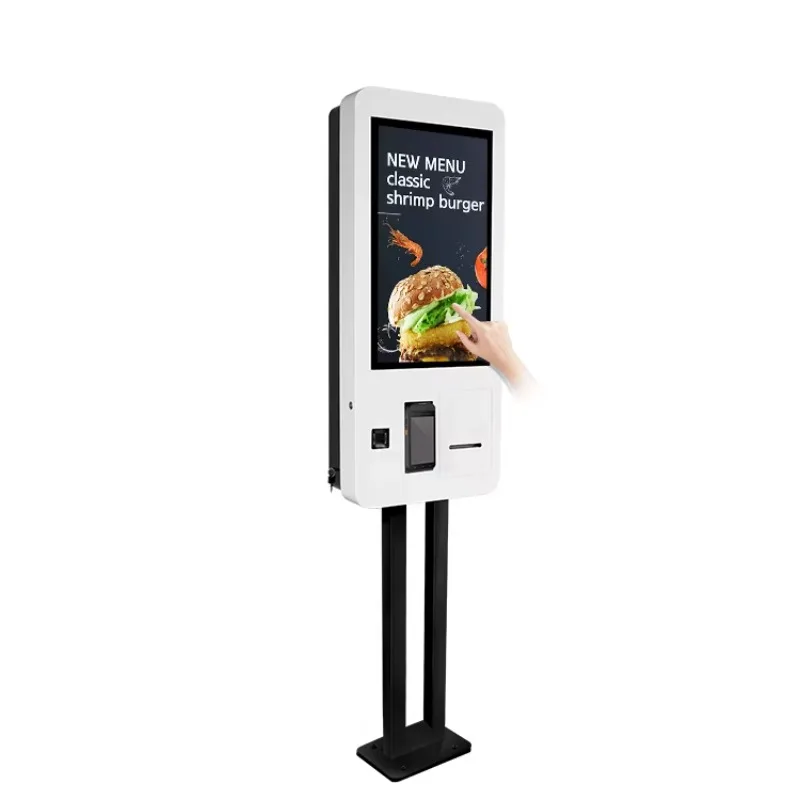 Kiosco de Autoservicio para Restaurantes, Pantalla Inteligente de 21.5, 27 y 32 Pulgadas