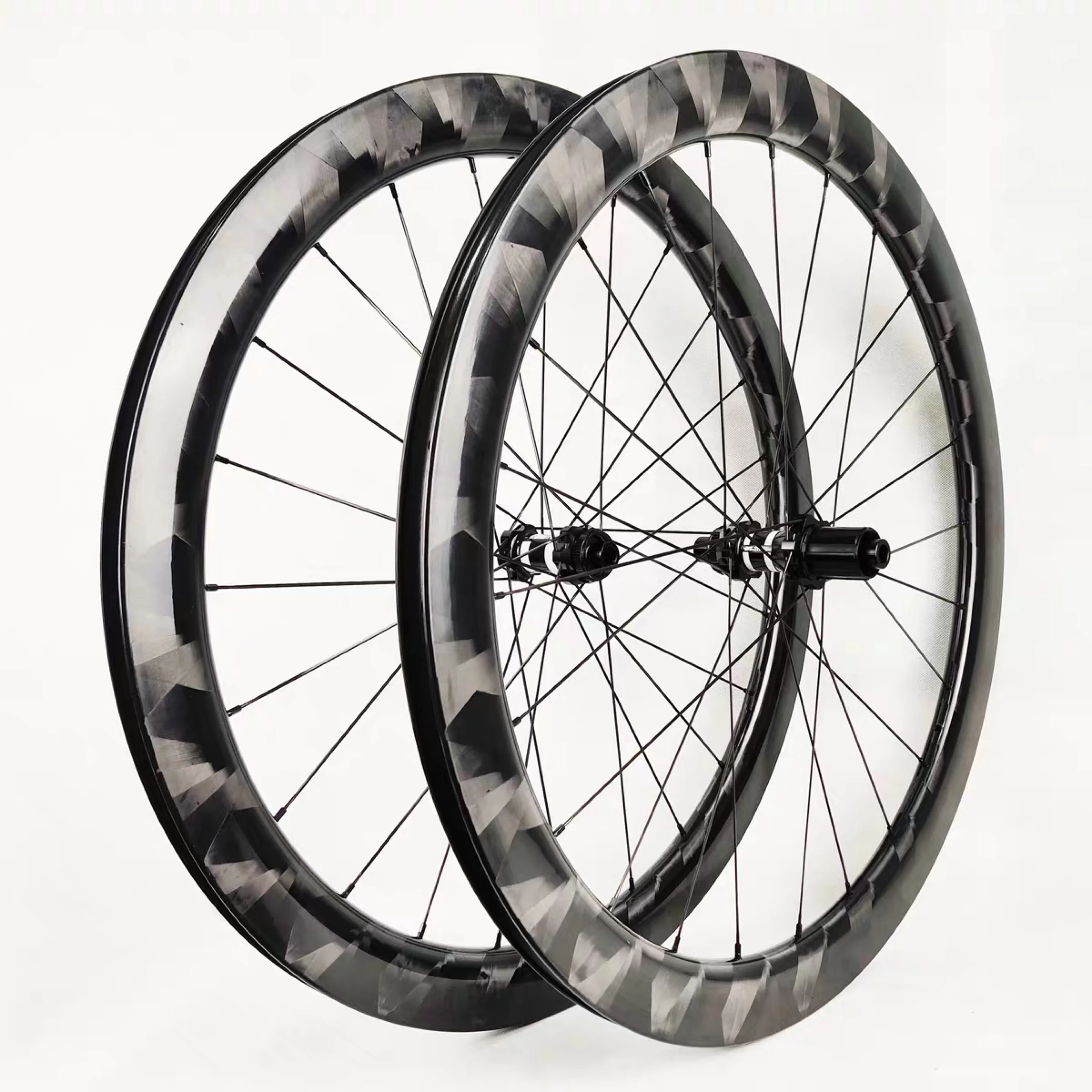 Road Disc Carbon Wheelset 38 45 50 60 Ultralight Wheels Ratchet System Hub Carbon Wheelset Disc Brake