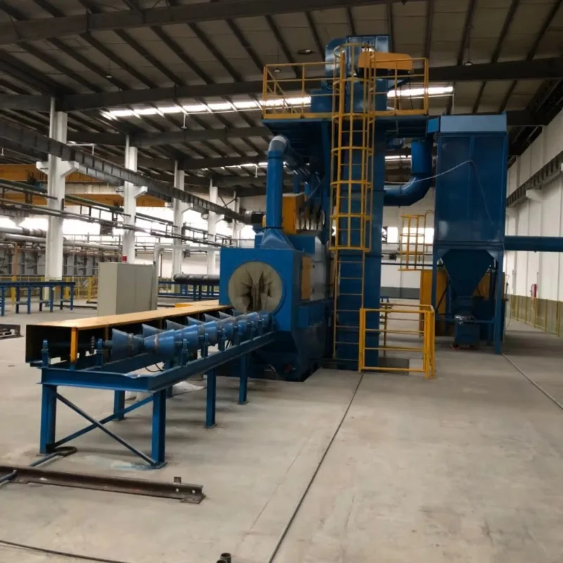 Customized High Efficiency Shot Blasting Machine Hook Type Hanging for Cylinders Industrial Cleaning