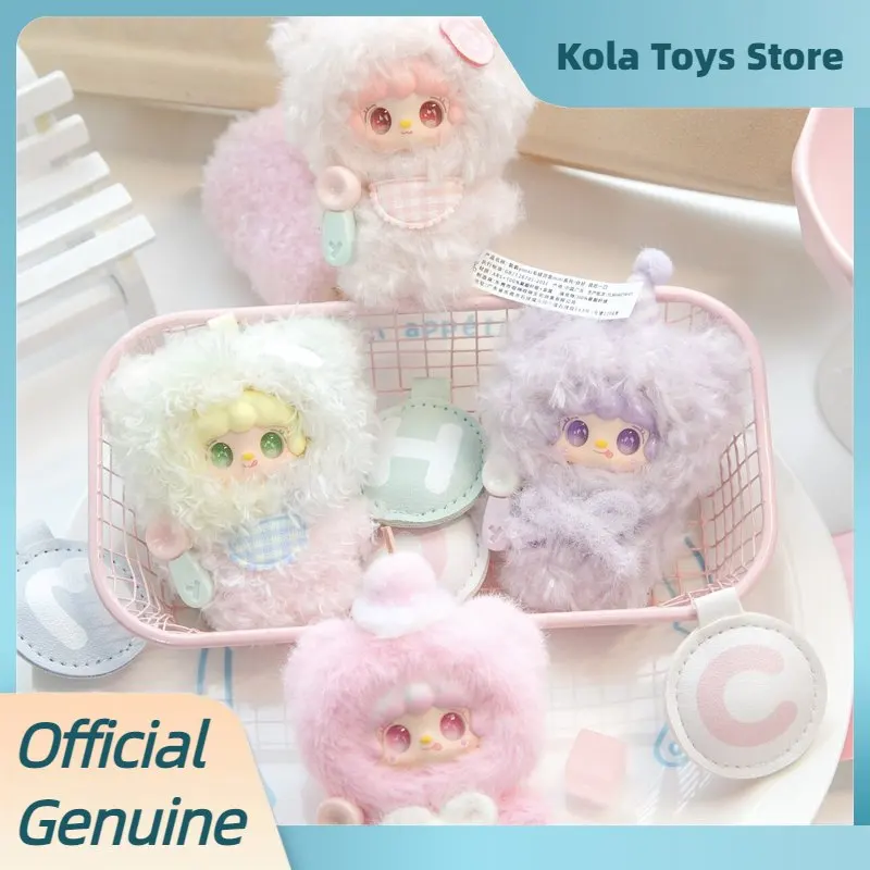 

NEW Yooki Take A Bite Of Bear Mini Vinyl Plush Blind Box Toys Cute Kawaii Bag Pendant Keychain Doll Mystery Box Gift For Girls