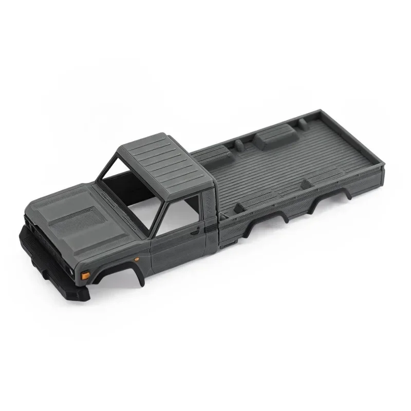 Upgrades 3D Print Quality LC79 Body for SCX30 6X6 Chassis Set Grey Body
