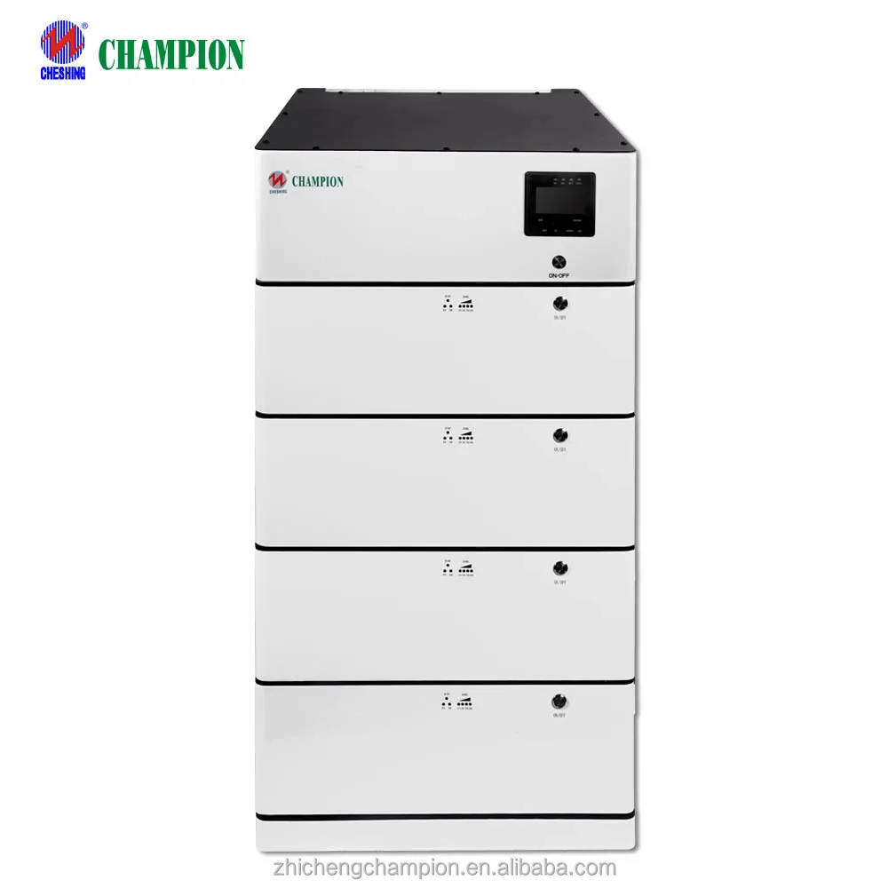 Champion Stacked Battery 51.2v 500ah 25kW Lithium Batteries Lifepo4 With Grade A Cell For Household Solar Power Storage