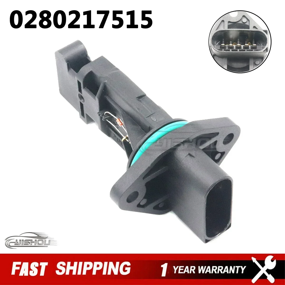 

0280217515 MAF Mass Air Flow Meter Sensor for Mercedes Benz W202 W203 W463 W163 W220 W210 W211 W639 CL203 C208 C209 C280