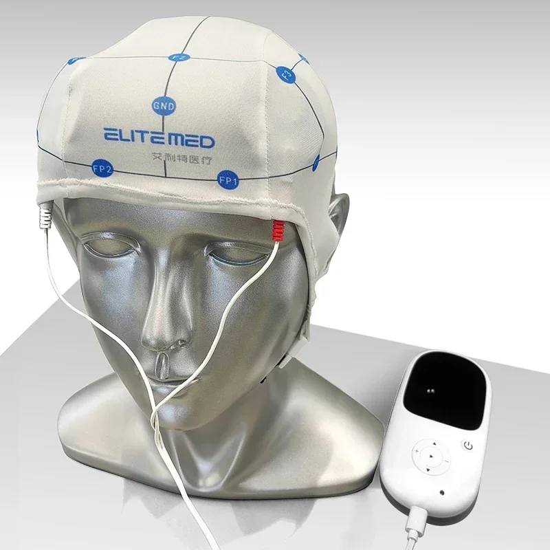 tDCS Medical Brain Stimulation Instrument, Autism Depression Epilepsy Therapy Head Pain Relief