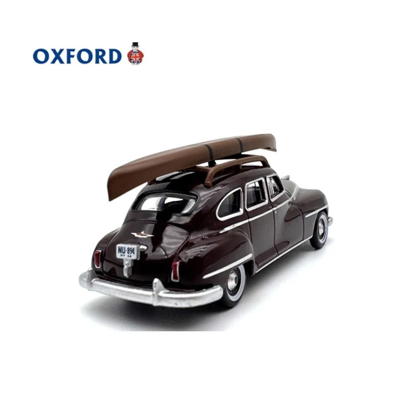 OXFORD Diecast 1:87 Scale Chrysler Desoto Station Alloy Retro Car Model Finished Product Simulation Toy Static Model Display