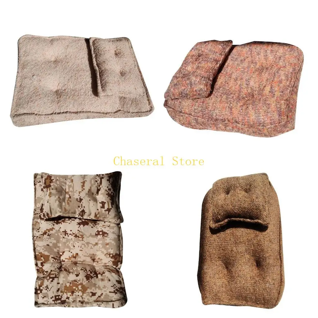 E7CE Infant Photography Props Bedding Posing Pillow Mattress Set Newborn Shower Gift